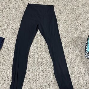 Align high rise leggings size 6 31 inch length